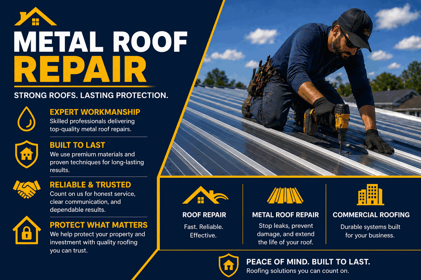 Metal Roof Repair Thousand Oaks