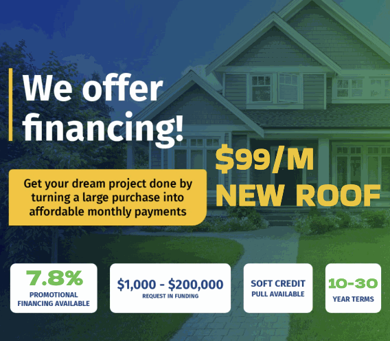 Sunland Roof Repair — financing 99 per month new roof